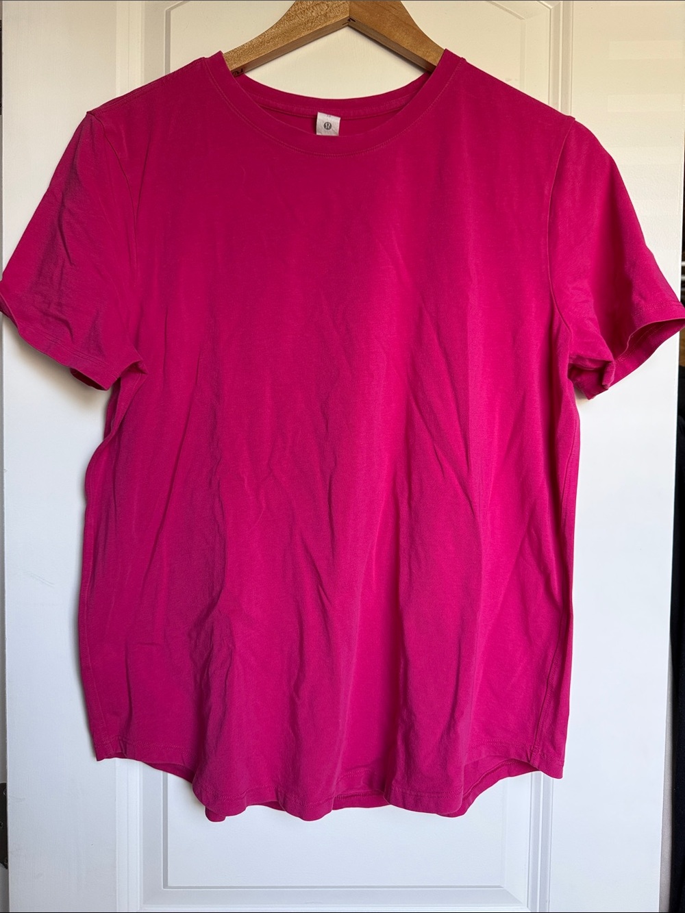 lululemon athletica Women’s Short Sleeve Tee in Hot Pink